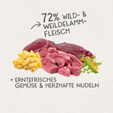 Wild, Lamm & Nudeln
